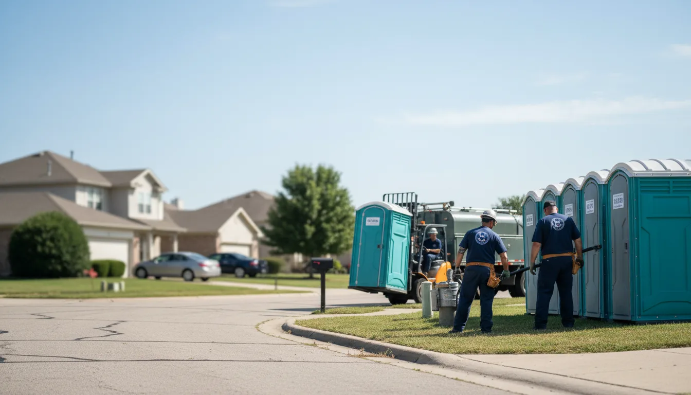Porta Potty Rental in Wapakoneta, OH near me